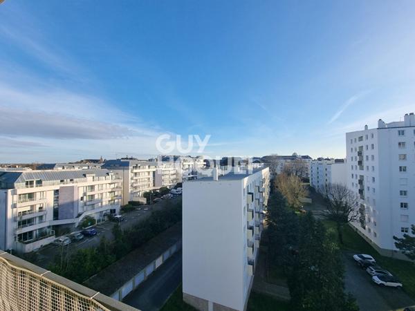 À vendre : Appartement lumineux de 4 pièces à Vannes Centre , secteur Clair Vallon