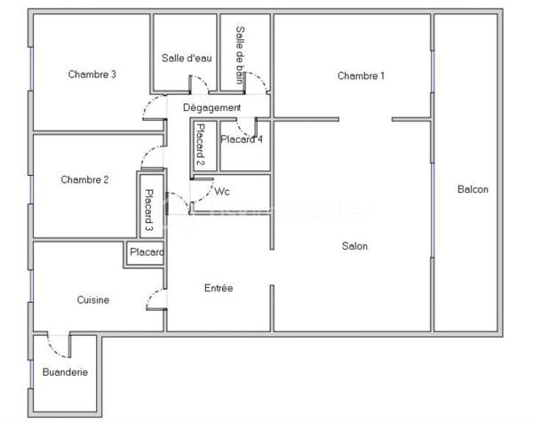 Appartement de 101 m²