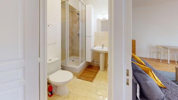 Grand studio meublé avec parking