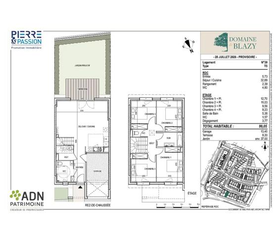 Maison neuve à vendre à Pins-Justaret (31860)