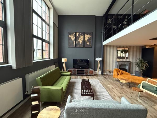 AMQI - Roubaix - Loft d'exception meublé avec parking