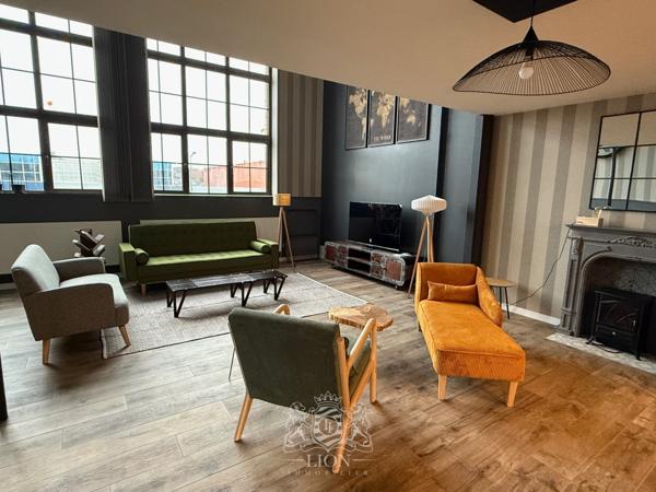 AMQI - Roubaix - Loft d'exception meublé avec parking