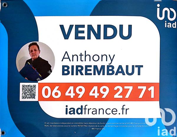 Maison à vendre 4 pièces 82 m² Bruay-sur-l'Escaut