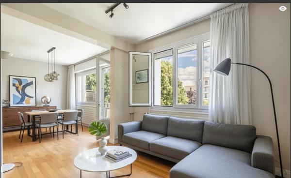 RUEIL-MALMAISON - QUARTIER PLATEAU - APPARTEMENT 76 M² - 2 CHAMBRES - SEJOUR ET SALON - GARAGE - CAVE -