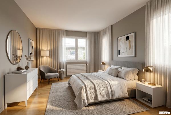 RUEIL-MALMAISON - QUARTIER PLATEAU - APPARTEMENT 76 M² - 2 CHAMBRES - SEJOUR ET SALON - GARAGE - CAVE -