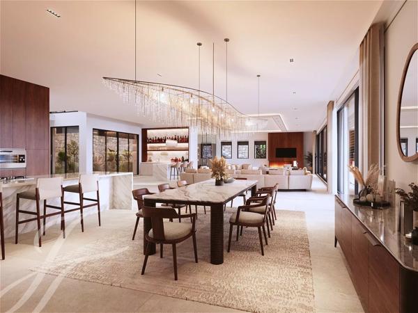 Hauteurs de Cannes Projet d'exception Fabuleuse villa neuve avec vue mer panoramique