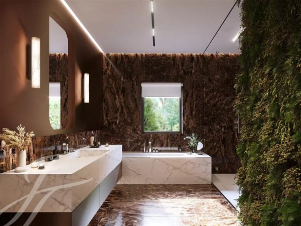 Hauteurs de Cannes Projet d'exception Fabuleuse villa neuve avec vue mer panoramique