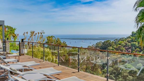 Villa vue mer et colline - Super Cannes