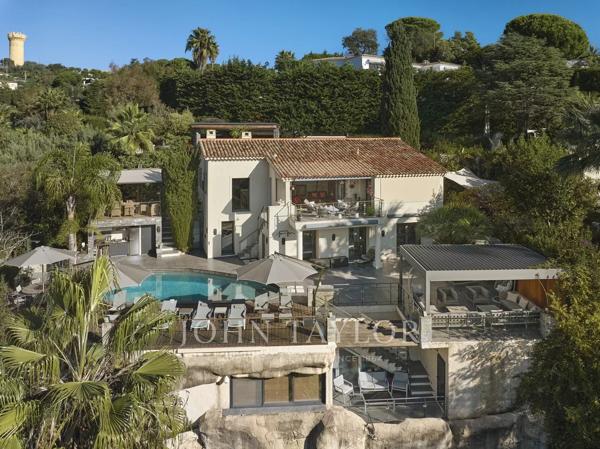 Villa vue mer et colline - Super Cannes