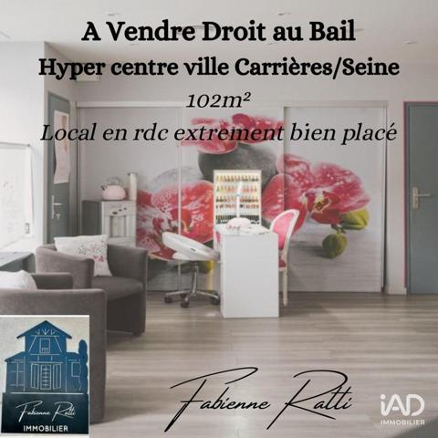 Droit au bail à vendre 102 m² Carrières-sur-Seine