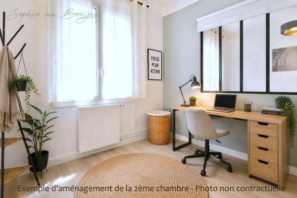 Appartement rénové à vendre à MARSEILLE 7EME ARRONDISSEMENT (13), 3 pièces, 40 m², à 50 m de la plage des Catalans