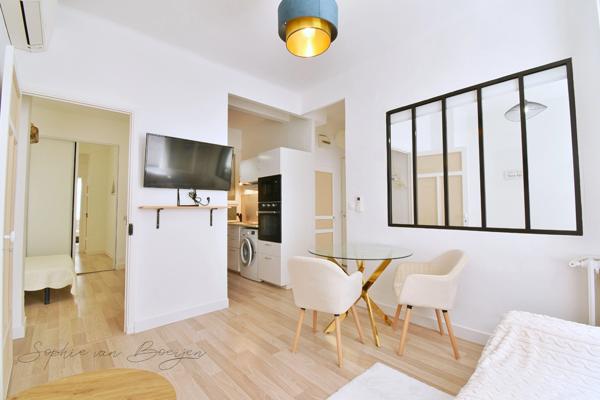 Appartement rénové à vendre à MARSEILLE 7EME ARRONDISSEMENT (13), 3 pièces, 40 m², à 50 m de la plage des Catalans