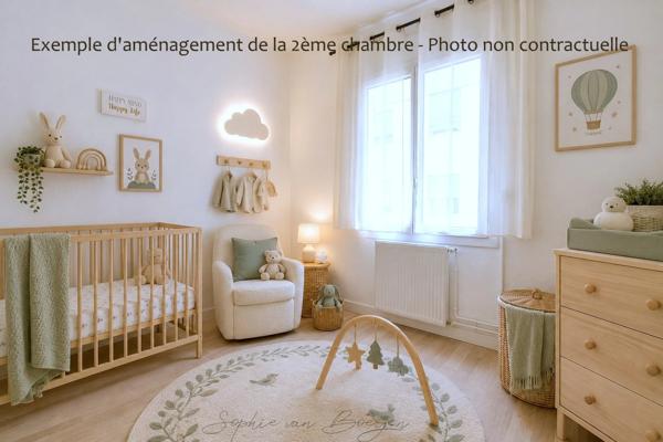 Appartement rénové à vendre à MARSEILLE 7EME ARRONDISSEMENT (13), 3 pièces, 40 m², à 50 m de la plage des Catalans