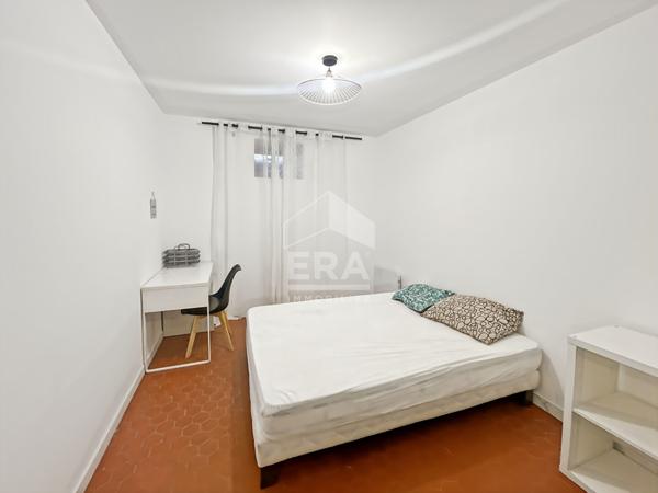 COLOCATION MEUBLÉE MARSEILLE  - RUE DES 3 FRÈRES CARASSO - CHAMBRE EN R-1