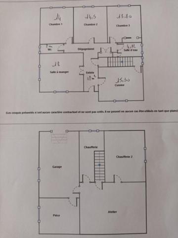 Maison  4 pièce(s) 97 m2 sur sous sol semi enterré