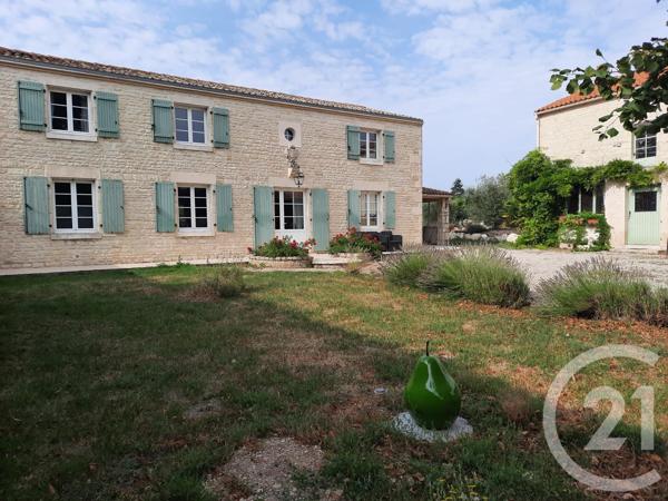 Maison à vendre  7 pièces - 171 m 2   BRIOUX SUR BOUTONNE  - 79