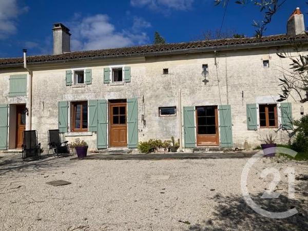 Maison à vendre  7 pièces - 171 m 2   BRIOUX SUR BOUTONNE  - 79