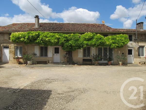 Maison à vendre  7 pièces - 171 m 2   BRIOUX SUR BOUTONNE  - 79