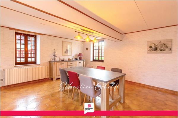 belle maison de plain-pied avec hangar et grand terrain