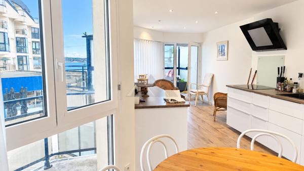 APPARTEMENT T3 VUE MER A VENDRE PLOUGONVELIN