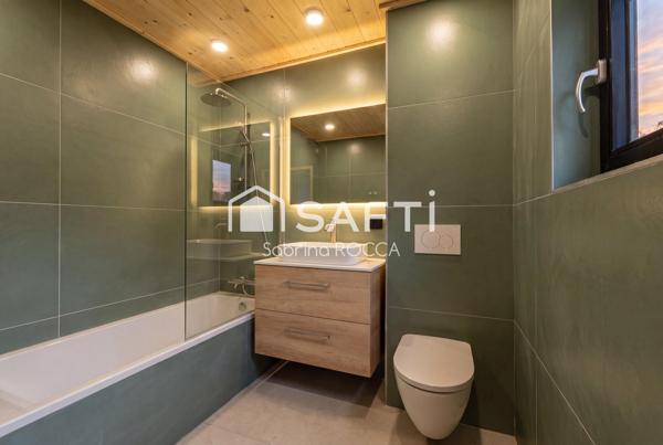 LA PLAGNE – CHALET INDIVIDUEL 142 m² – 6 CHAMBRES – ESPACE BIEN-ÊTRE – SKIS AUX PIEDS – DOMAINE SKIABLE PARADISKI