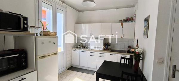 ST-NAZAIRE MÉDIATHÈQUE – Maison 3 chambres,garage.