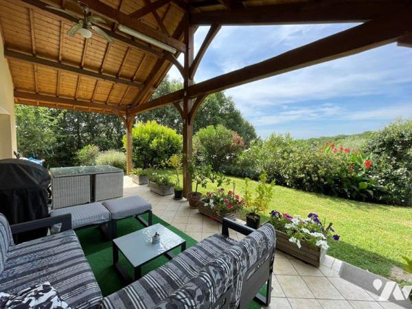 Dans le triangle MARCIAC/VILLECOMTAL/MIELAN Rare: belle propriété récente sur 2ha72a82ca au calme.
