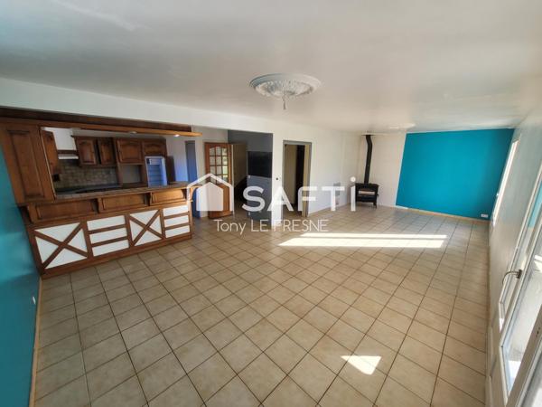 Maison de 150m² à la campagne avec ses 5 chambres