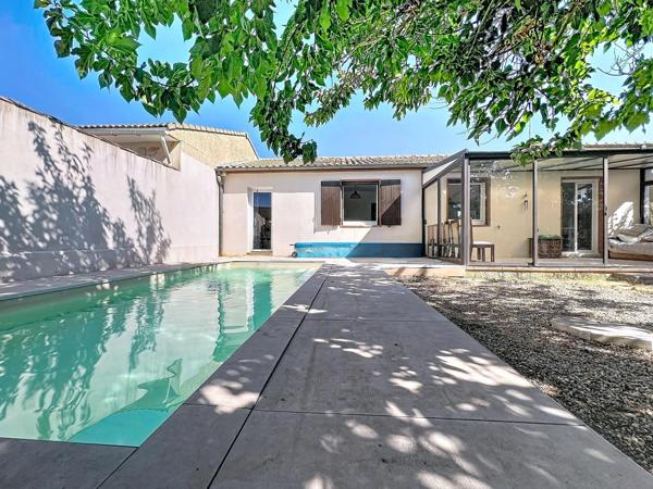 Maison de plain-pied - 2 chambres  – Véranda et piscine
