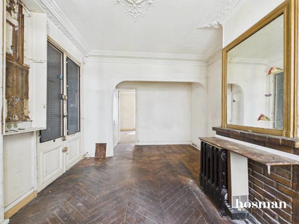 A rénover ! 2 pièces de 32m2 - Traversant avec belle hauteur sous plafond - Rue Jean-Baptiste Dumas, Paris