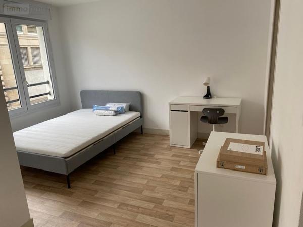 Chambre meublée à louer à Reims dans la Marne (51100), ref : LOCASOCSAV