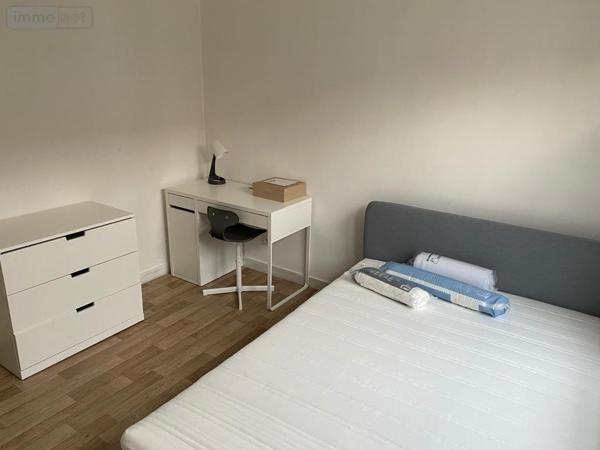 Chambre meublée à louer à Reims dans la Marne (51100), ref : LOCASOCSAV