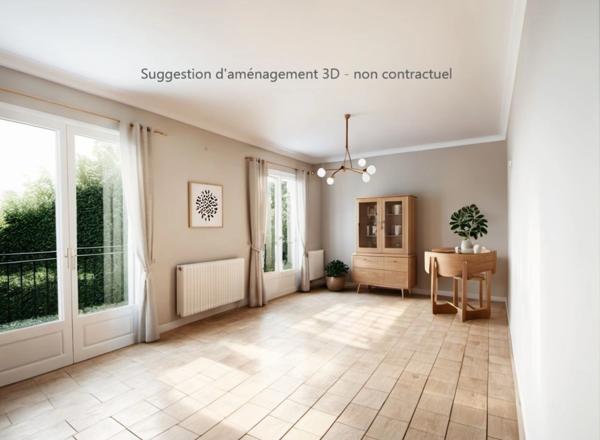 MAISON 5 PIÈCES - 93 M² HABITABLES – JARDIN, GARAGE – FERVAQUES (14140), À 15 MINUTES DE LISIEUX