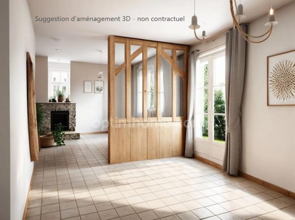 MAISON 5 PIÈCES - 93 M² HABITABLES – JARDIN, GARAGE – FERVAQUES (14140), À 15 MINUTES DE LISIEUX