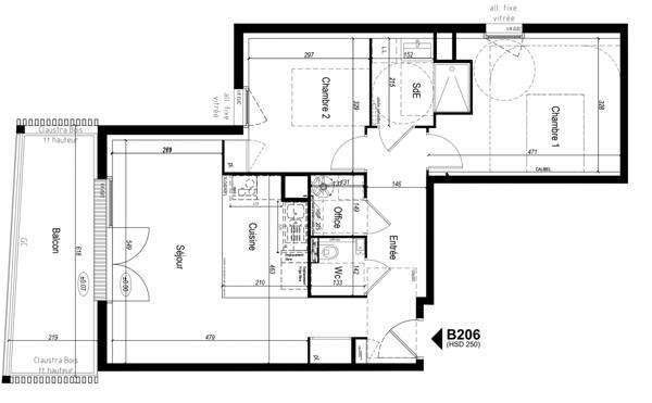 Sarzeau (56370) SARZEAU - BEAU T3 - terrasse