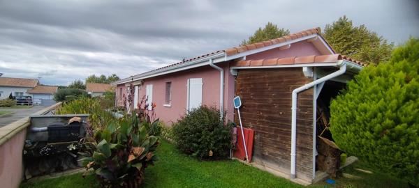 Maison de plain-pied à vendre à Josse (40230) – jardin et piscine hors-sol