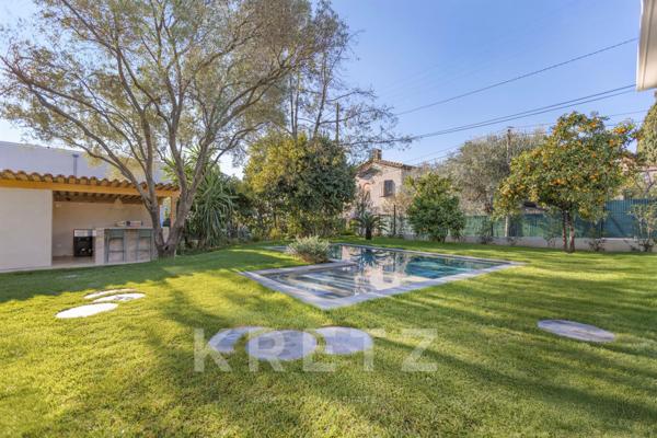 Villa avec piscine proche mer Cagnes-Sur-Mer