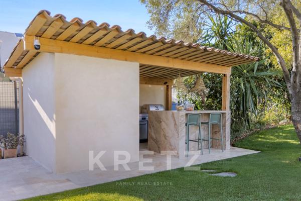 Villa avec piscine proche mer Cagnes-Sur-Mer