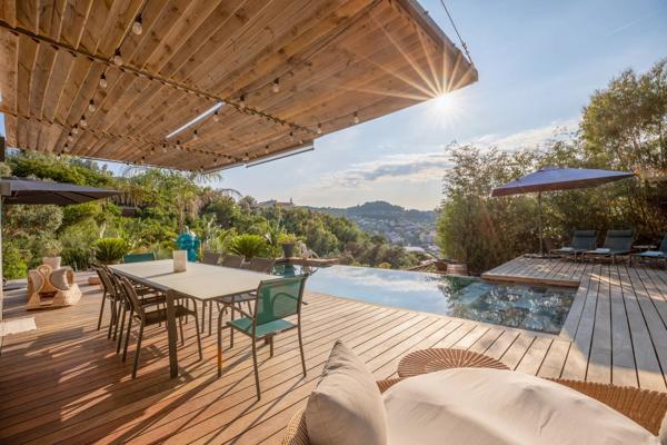 Superbe villa contemporaine entre Cannes et Golfe Juan