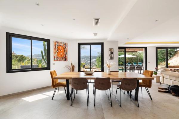 Superbe villa contemporaine entre Cannes et Golfe Juan