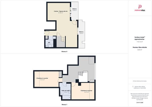 Appartement Annecy 3 pièce(s) 105 m2