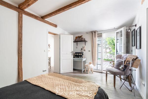 Demeure de style Mansart avec jardin aux accents méditerranéens