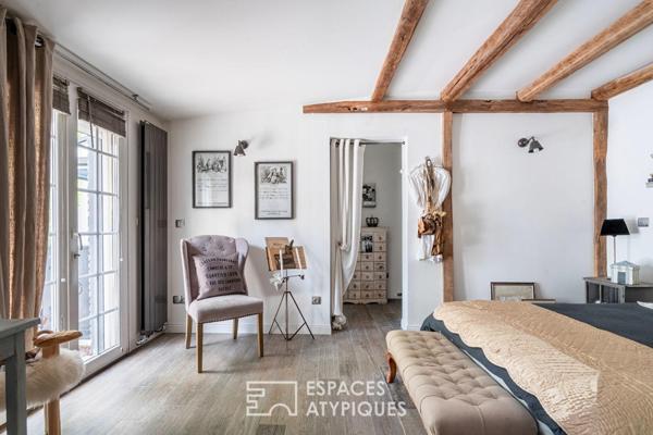 Demeure de style Mansart avec jardin aux accents méditerranéens