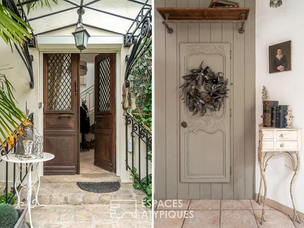 Demeure de style Mansart avec jardin aux accents méditerranéens