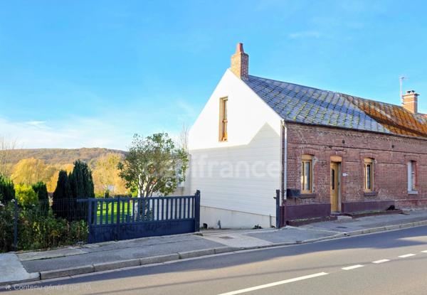 À VENDRE MAISON AVEC VUE IMPRENABLE SUR LES ÉTANGS de 82m² à BOUVAINCOURT SUR BRESLE (80)