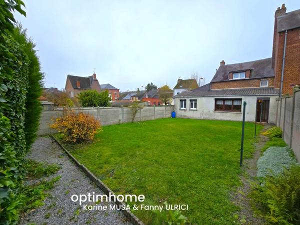 HIRSON (02) - Vente maison 3 chambres avec garage et jardin.