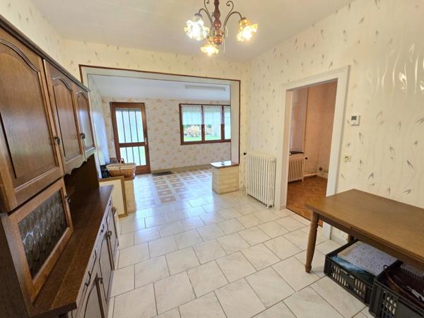 HIRSON (02) - Vente maison 3 chambres avec garage et jardin.