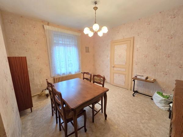 HIRSON (02) - Vente maison 3 chambres avec garage et jardin.