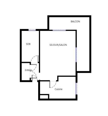 Appartement à vendre 2 pièces 26 m² Lorient