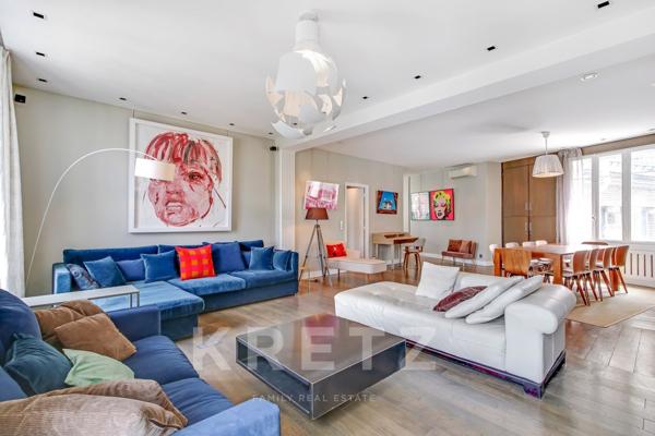 Appartement en dernier étage au sein de  l’emblématique Hôtel Lalique